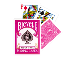 Bicycle Fuchsia Rider Back Kortos