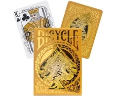 Bicycle Gold Dragon Žaidimų Kortos