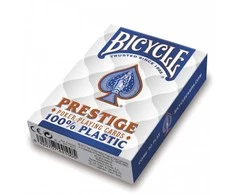 Bicycle Prestige Jumbo Pokerio Kortos (Mėlynos)