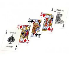 Bicycle Rider Standard Pokerio Kortos (Raudonos)