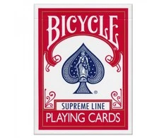 Bicycle Supreme Line Žaidimų Kortos (Raudonos)