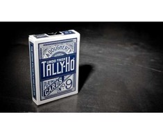 Bicycle Tally-Ho Circle Pokerio Kortos (Mėlynos)
