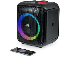 Big Ben Bigben Party Luminous Garsiakalbis BT 200w Usb Sd Aux Mikrofonas Nuotolinio valdymo pultas Juodas