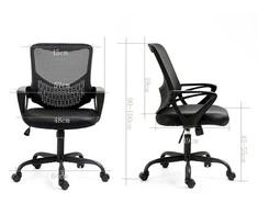 Activejet YK507 office chair juodas