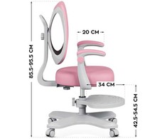 Mark Adler Junior 4.6 Rožinė swivel chair