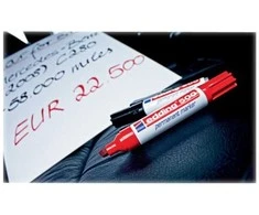 Edding 500 Perm Marker Raudona (4-500002) (4500002)
