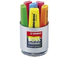 Biuro Prekės - STABILO BOSS ORIGINAL Tekstmarkeris 5mm Linijos Plotis Žalias
