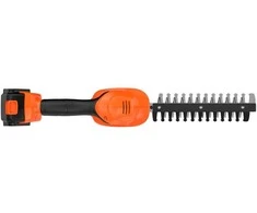 Black &amp; Decker Įrankis - Juodas+DECKER BCSS18D1-QW Belaidis gyvatvorių žoliapjovė 2 Ah baterija