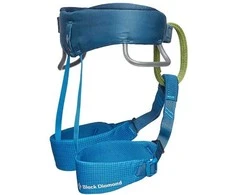 Black Diamond Juodas Diamond Kopimo diržas - Juodas Diamond Kid's Momentum Mėlynas