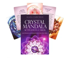 Blue Angel Mėlyna Angel Crystal Mandala Activation Kortos Mėlyna Angel