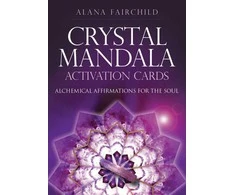 Blue Angel Mėlyna Angel Crystal Mandala Activation Kortos Mėlyna Angel