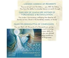 Blue Angel Mėlyna Angel Dream Goddess Empowerment Inspiration Kortos