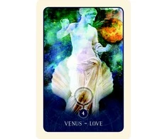 Blue Angel Mėlyna Angel Juodas Moon Astrology Kortos