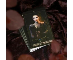 Blue Angel Kolekcionuojamos Kortelės - The Oracle of the Vampire Fae 52-Card Deck