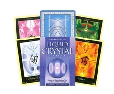 Blue Angel Mėlyna Angel Liquid Crystal Oracle Kortos Mėlyna Angel