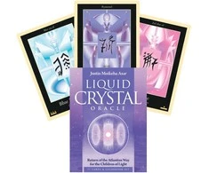 Blue Angel Mėlyna Angel Liquid Crystal Oracle Kortos 2 Leidimas Mėlyna Angel