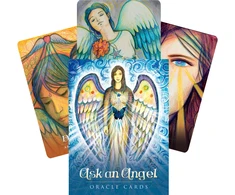 Blue Angel Mėlyna Angel Mėlyna Angel Ask An Angel Oracle Kortos