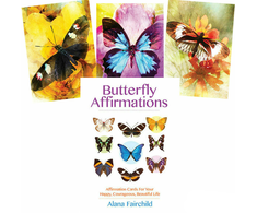 Blue Angel Mėlyna Angel Mėlyna Angel Butterfly Affirmations kortos