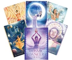Blue Angel Mėlyna Angel Mėlyna Angel Cosmic Dancer Oracle Kortos