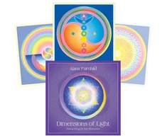 Blue Angel Mėlyna Angel Mėlyna Angel Dimensions Of Light Oracle Kortos