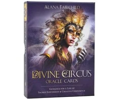 Blue Angel Mėlyna Angel Mėlyna Angel Divine Circus Oracle Kortos (2 Leidimas)