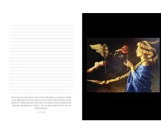 Blue Angel Mėlyna Angel Dream Journal Užrašinė