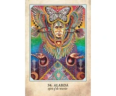 Blue Angel Mėlyna Angel Mėlyna Angel Earth Warriors Oracle Kortos