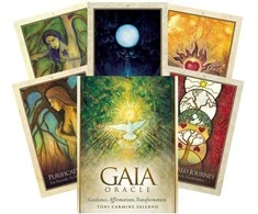 Blue Angel Mėlyna Angel Mėlyna Angel Gaia Oracle Kortos