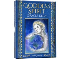 Blue Angel Mėlyna Angel Mėlyna Angel Goddess Spirit Oracle Kortos