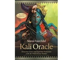 Blue Angel Mėlyna Angel Mėlyna Angel Kali Oracle Pocket Edition Kortos
