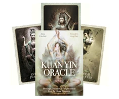 Blue Angel Mėlyna Angel Mėlyna Angel Kuan Yin Oracle Kortos