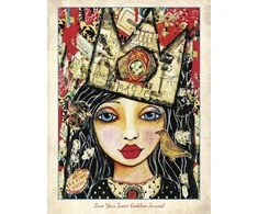Blue Angel Mėlyna Angel Mėlyna Angel Love Your Inner Goddess Journal Užrašinė