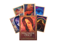 Blue Angel Mėlyna Angel Mėlyna Angel Magdalene Mary Oracle Kortos