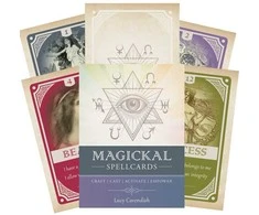 Blue Angel Mėlyna Angel Mėlyna Angel Magickal Spellcards Kortos