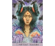 Blue Angel Mėlyna Angel Mėlyna Angel Maidens Of The Wheel Oracle Kortos