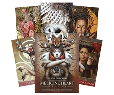 Blue Angel Mėlyna Angel Mėlyna Angel Medicine Heart Oracle Kortos