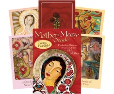 Blue Angel Mėlyna Angel Mėlyna Angel Mother Mary Oracle Kortos