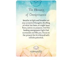Blue Angel Mėlyna Angel Namaste: Blessing And Divination Kortos