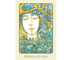 Blue Angel Mėlyna Angel Mėlyna Angel Peace Oracle Kortos