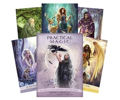 Blue Angel Mėlyna Angel Mėlyna Angel Practical Magic Oracle Kortos