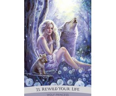 Blue Angel Mėlyna Angel Mėlyna Angel Practical Magic Oracle Kortos
