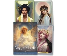 Blue Angel Mėlyna Angel Mėlyna Angel The Angel Magic Oracle Kortos