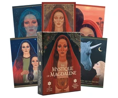 Blue Angel Mėlyna Angel Mėlyna Angel The Mystique Of Magdalene Oracle Kortos