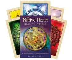 Blue Angel Mėlyna Angel Mėlyna Angel The Native Heart Oracle Kortos