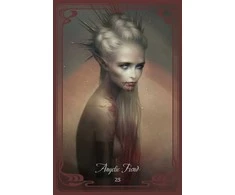 Blue Angel Mėlyna Angel Mėlyna Angel The Queen Mab Oracle Kortos