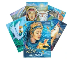 Blue Angel Mėlyna Angel Mėlyna Angel The Zen Of Animals Oracle Kortos