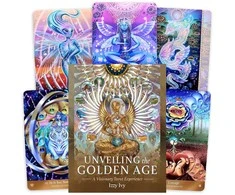 Blue Angel Mėlyna Angel Mėlyna Angel Unveiling The Golden Age: A Visionary Tarot Kortos