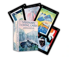 Blue Angel Mėlyna Angel Mėlyna Angel Visionary I Ching Oracle Kortos