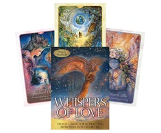 Blue Angel Mėlyna Angel Mėlyna Angel Whispers Of Love Oracle Kortos