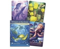 Blue Angel Mėlyna Angel Mėlyna Angel Whispers Of The Ocean Oracle Kortos